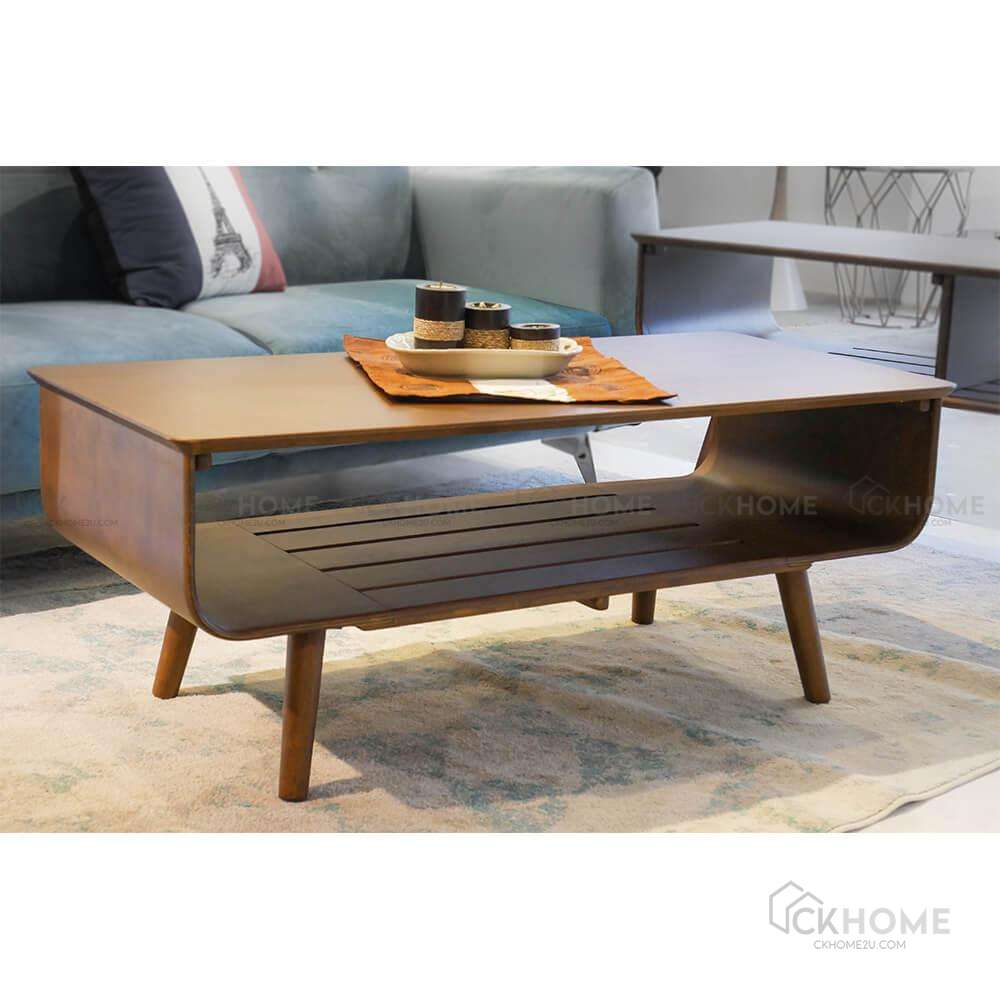 FLORIDA Solid Rubberwood Coffee Table CKHOME2U